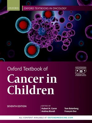 cover image of Oxford Textbook of Cancer in Children
